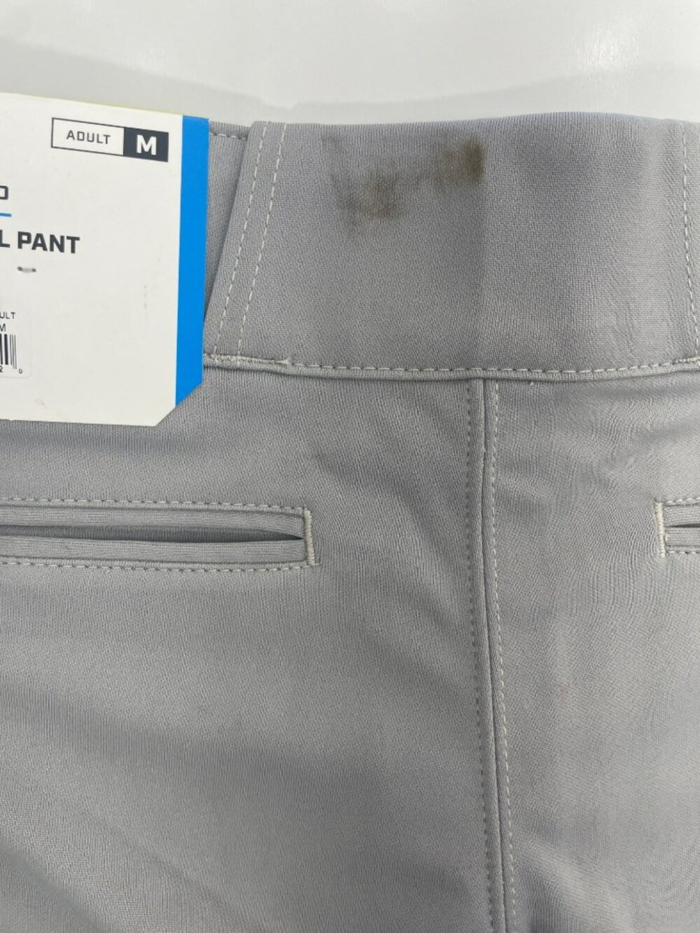 Champro Triple Crown Classic Cut Baseball Pants Gray Navy Piping Men's Sz M NWT - Picture 12 of 13
